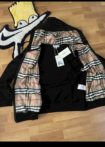 burberry ceket true religion hiphop pislick y2k vintage hırka - Görsel 2