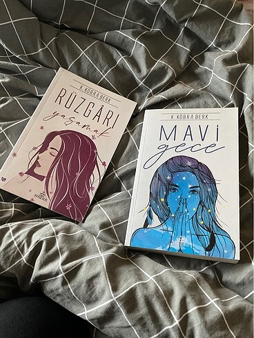 kübra berk mavi gece - rüzgarı yaşamak kitap