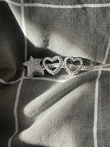  Beden gri Renk pandora kalp charm