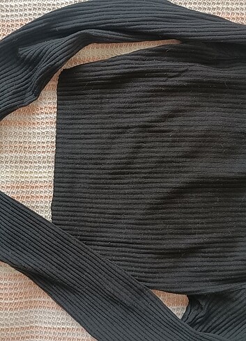 Diğer Siyah ejderha işlemeli crop