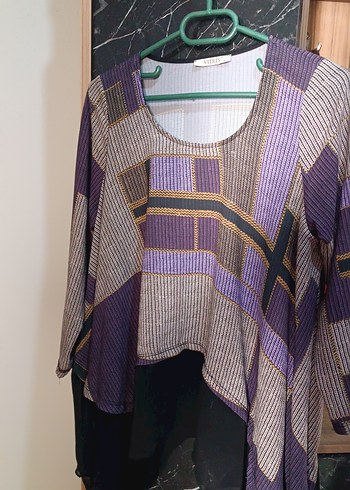 Diger Mor Bohem Salaş Tunik