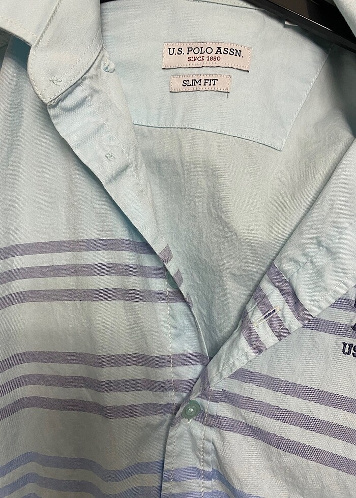 Us polo assn slim fit gömlek - Görsel 3