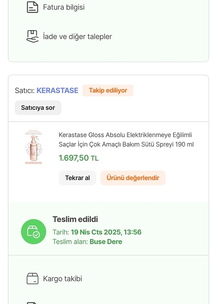 Kerastase Gloss Absolu Saç Bakım Sütü - Görsel 4