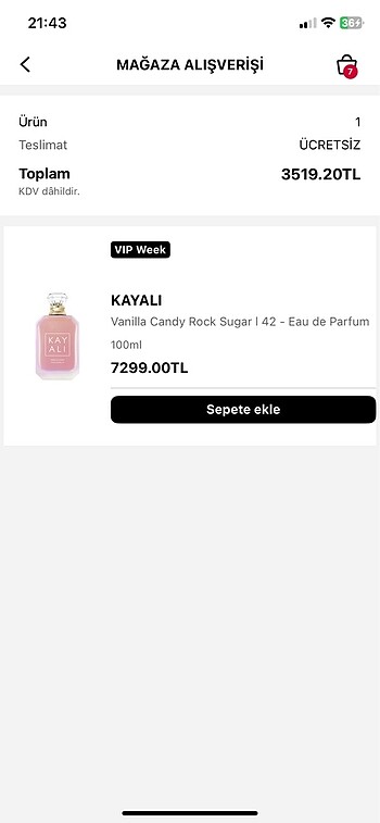  Beden Kayali Vanilla Candy Rock Sugar | 42