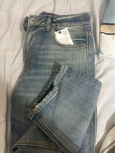 36 Beden mavi Renk ZARA JEAN