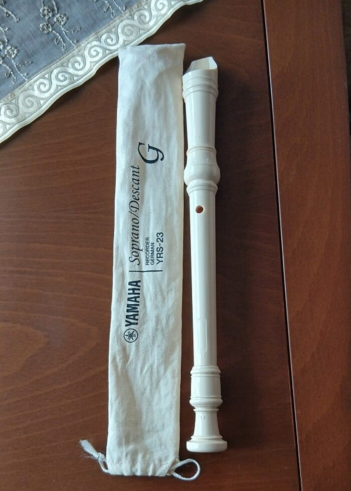 Yamaha markalı flüt hiç kullanılmadı  - Görsel 3