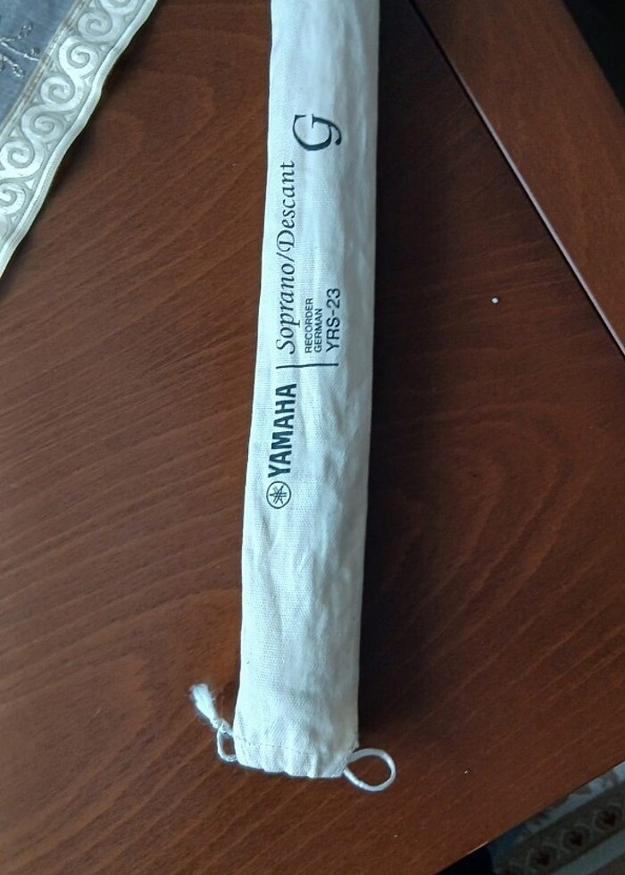 Yamaha markalı flüt hiç kullanılmadı  - Görsel 4