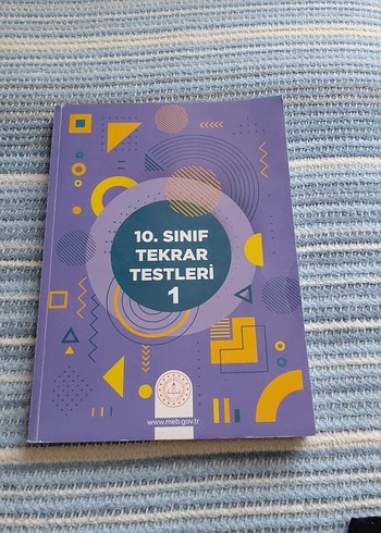10. Sınıf Tekrar Testleri 1 Kitabı