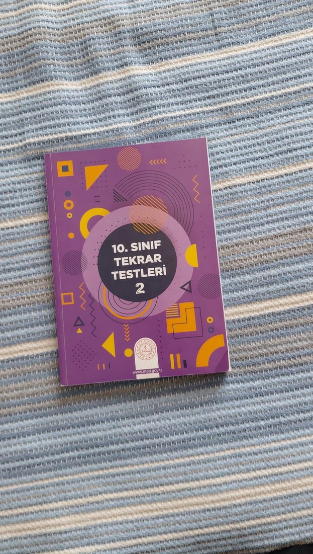 10. Sınıf Tekrar Testleri 1 Kitabı - Görsel 2