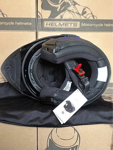 JK ÇENE AÇILIR KASK SIFIR KAPALI KUTU GÜNEŞ GÖZLÜKLÜ TÜM BEDENLE - Görsel 5