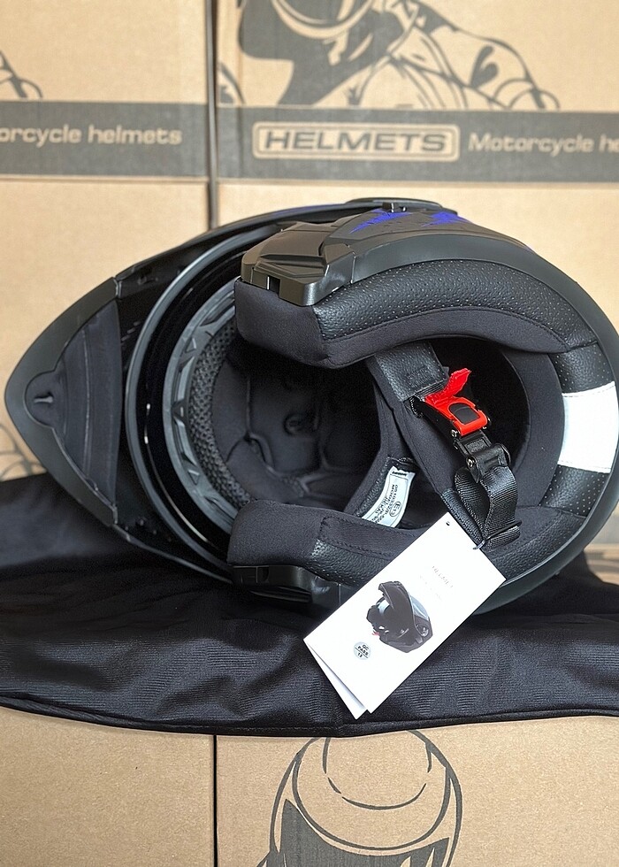 JK ÇENE AÇILIR KASK SIFIR KAPALI KUTU GÜNEŞ GÖZLÜKLÜ TÜM BEDENLE - Görsel 5