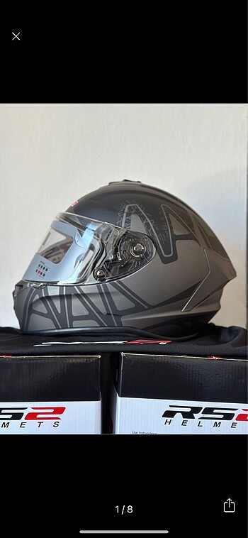 Sıfır rs2 kask özel ilan