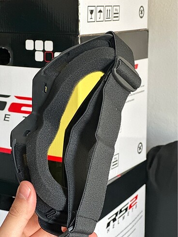 SIFIR PAKETLİ KAYAK GÖZLÜĞÜ STANDART BEDEN AYARLI KOYU CAM - Görsel 5