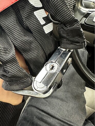 SIFIR ZİNCİR KİLİT 1.2metre 6milim kalınlık - Görsel 3