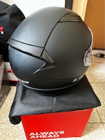 SIFIR AYARINDA LS2 RAPİD MAT SİTAH KASK SMALL BEDEN - Görsel 3