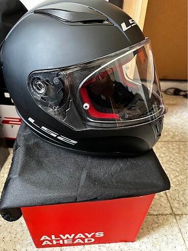 SIFIR AYARINDA LS2 RAPİD MAT SİTAH KASK SMALL BEDEN - Görsel 2