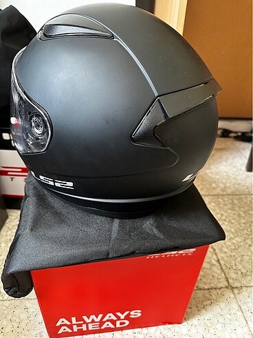 SIFIR AYARINDA LS2 RAPİD MAT SİTAH KASK SMALL BEDEN - Görsel 4