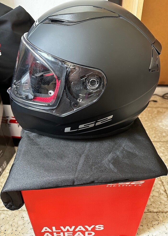 SIFIR AYARINDA LS2 RAPİD MAT SİTAH KASK SMALL BEDEN - Görsel 5