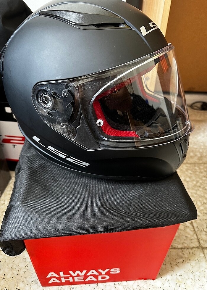 SIFIR AYARINDA LS2 RAPİD MAT SİTAH KASK SMALL BEDEN - Görsel 2