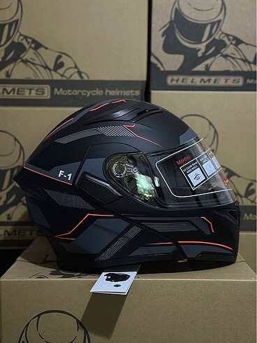 SIFIR JK ÇENE AÇILIR KASKLAR S M L XL BEDEN - Görsel 3