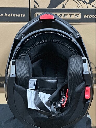 SIFIR JK ÇENE AÇILIR KASK M L XL BEDEN MAT SİYAH GÜNEŞ GÖZLÜKLÜ - Görsel 5