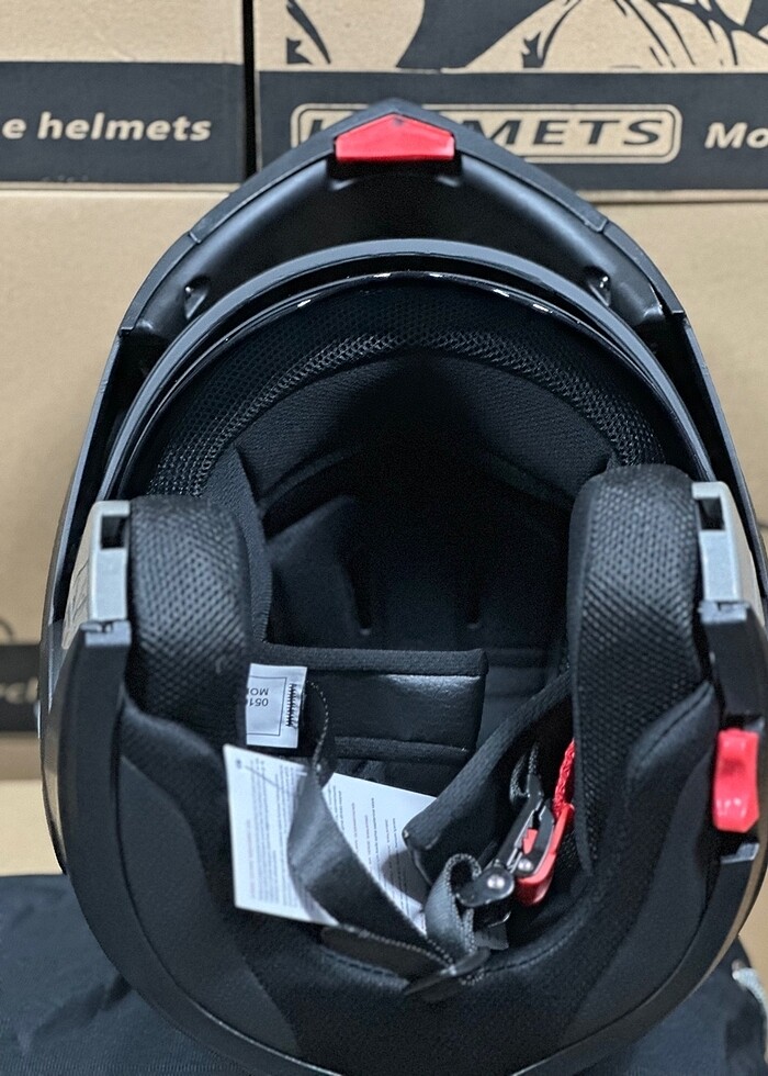 SIFIR JK ÇENE AÇILIR KASK M L XL BEDEN MAT SİYAH GÜNEŞ GÖZLÜKLÜ - Görsel 5