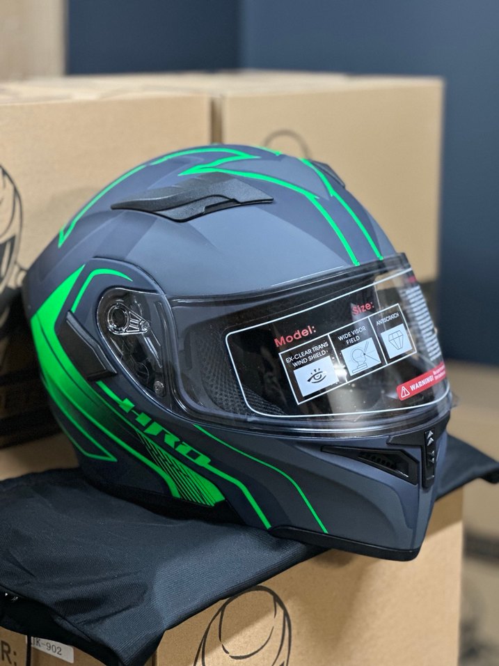 Çene açılır kask jk 902 güneş gözlüklük motosiklet kaskı - Görsel 2