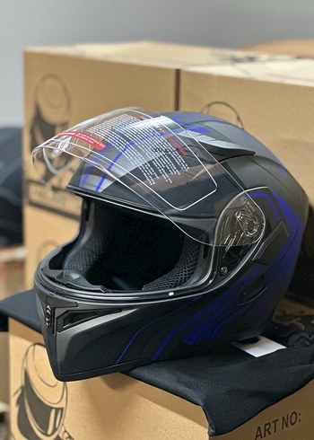 Jk902 MOTOSİKLET KASKI ÇENE AÇILIR GÜNEŞ GÖZLÜKLÜ / SIFIR ÜRÜN - Görsel 7