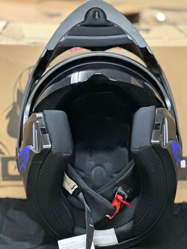 Jk902 MOTOSİKLET KASKI ÇENE AÇILIR GÜNEŞ GÖZLÜKLÜ / SIFIR ÜRÜN - Görsel 5