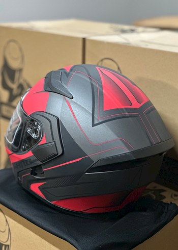 Jk902 ÇENE AÇILIR MOTOSİKLET KASKI GÜNEŞ GÖZLÜKLÜ MOTOR KASK - Görsel 2