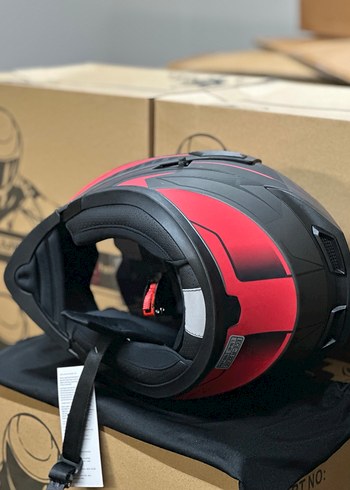 Jk902 ÇENE AÇILIR MOTOSİKLET KASKI GÜNEŞ GÖZLÜKLÜ MOTOR KASK - Görsel 7