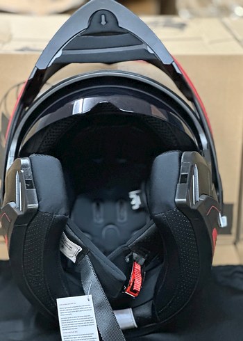 Jk902 ÇENE AÇILIR MOTOSİKLET KASKI GÜNEŞ GÖZLÜKLÜ MOTOR KASK - Görsel 6