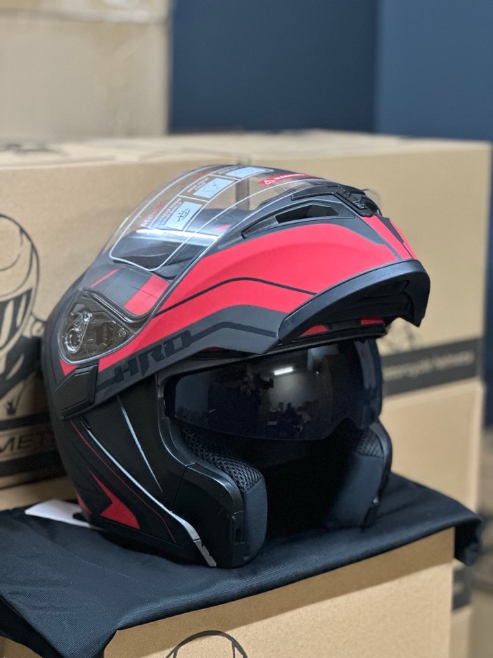 Jk902 ÇENE AÇILIR MOTOSİKLET KASKI GÜNEŞ GÖZLÜKLÜ MOTOR KASK - Görsel 4