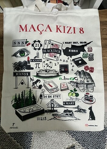 MAÇA KIZI 8 ÇANTA 