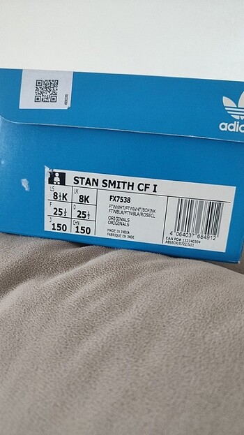 Adidas Stan Smith çocuk spor ayakkabı - Görsel 6