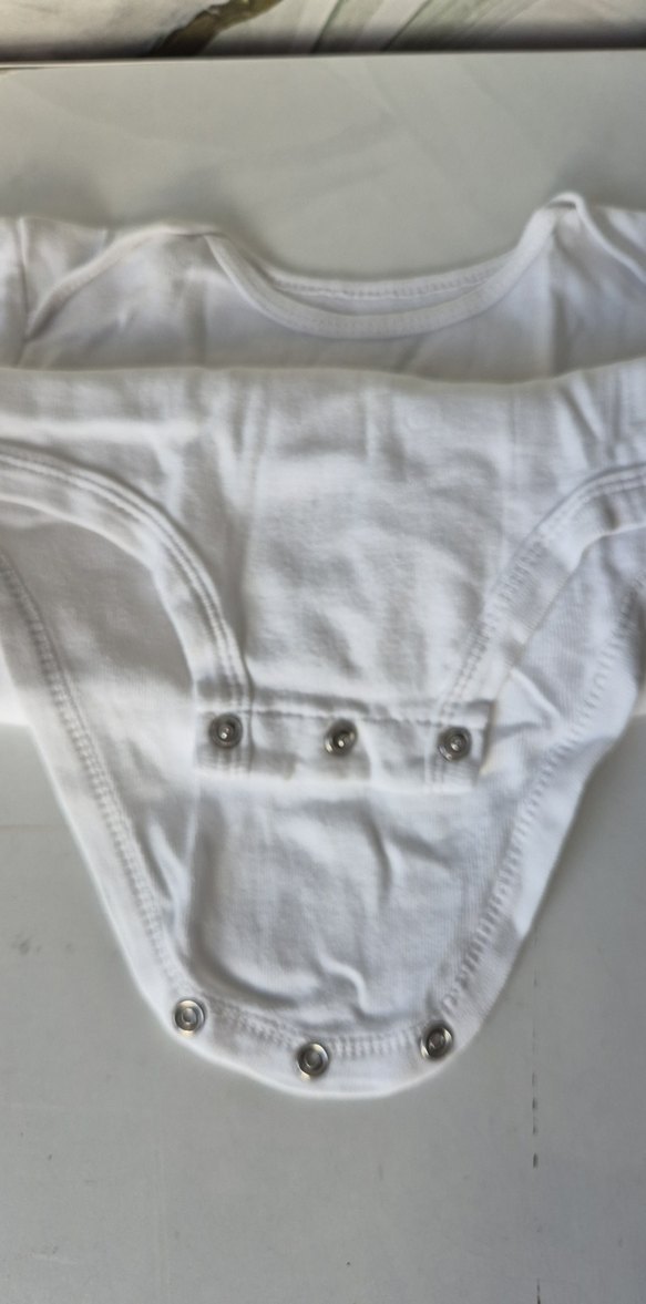 Carters Uzun Kollu Beyaz Body - Görsel 5