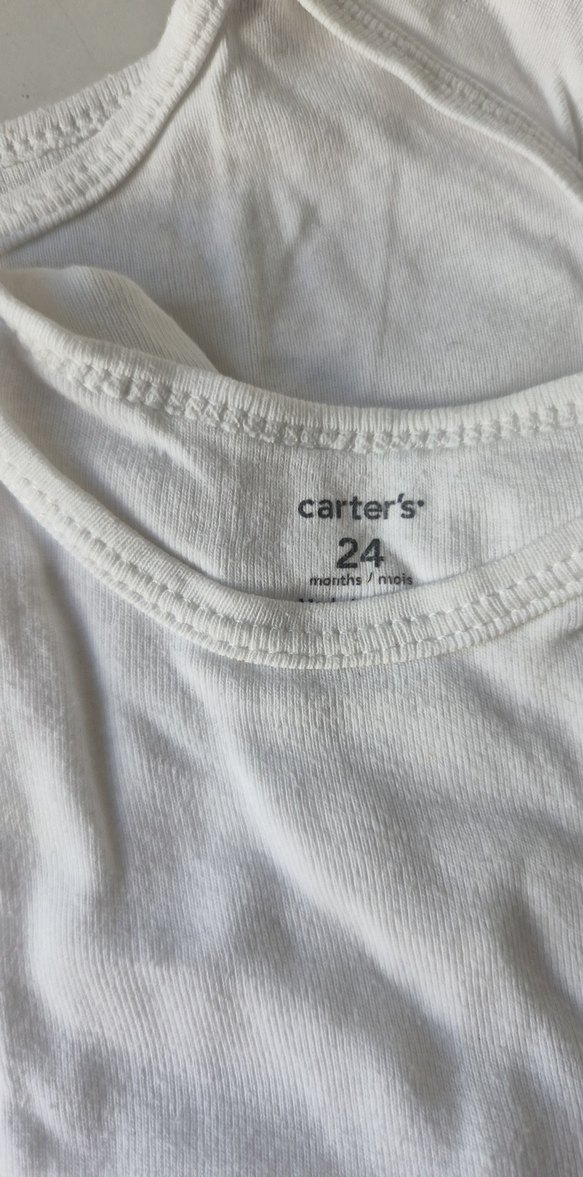 Carters Uzun Kollu Beyaz Body - Görsel 2