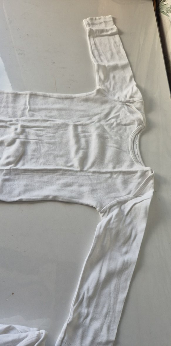 Carters Uzun Kollu Beyaz Body - Görsel 4