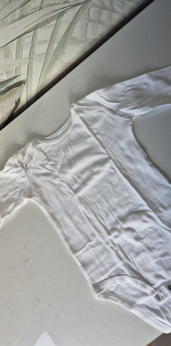 Carters Uzun Kollu Beyaz Body - Görsel 3