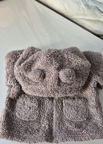 Carters Kapüşonlu Çocuk Peluş Mont - Görsel 5