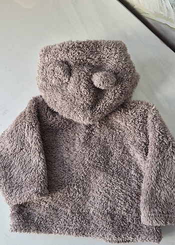 Carters Kapüşonlu Çocuk Peluş Mont - Görsel 4