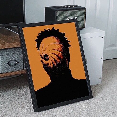 Naruto Obito Uchiha Maskesi Tasarımı - Görsel 2