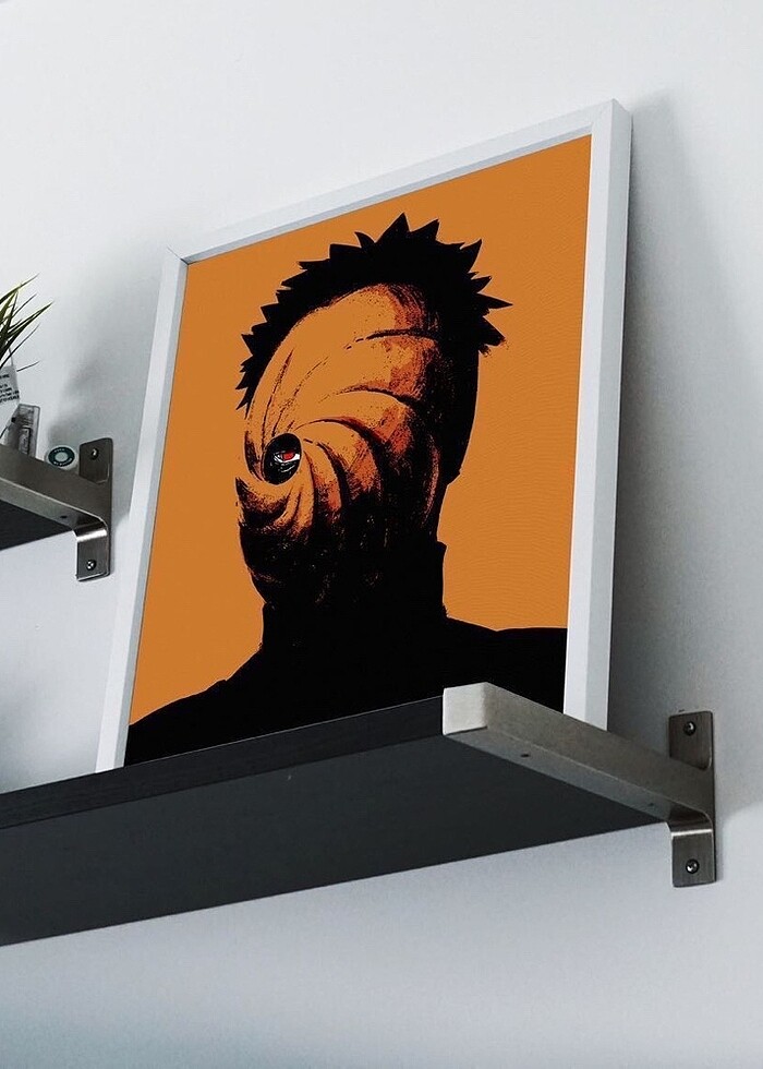 Naruto Obito Uchiha Maskesi Tasarımı - Görsel 4