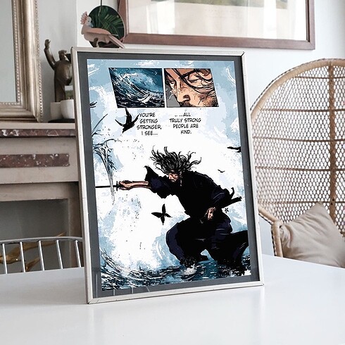 Vagabond Musashi Miyamoto Manga Tasarımı