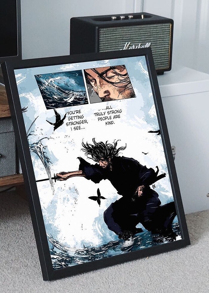 Vagabond Musashi Miyamoto Manga Tasarımı - Görsel 2