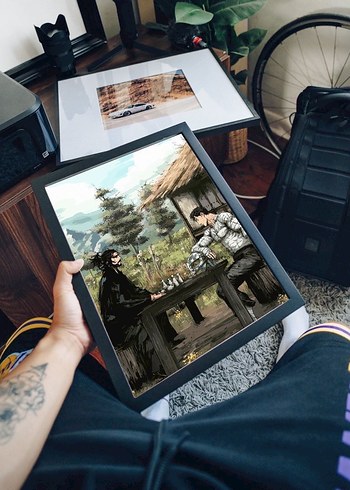 Berserk Guts ve Vagabond Miyamoto Musash - Görsel 2