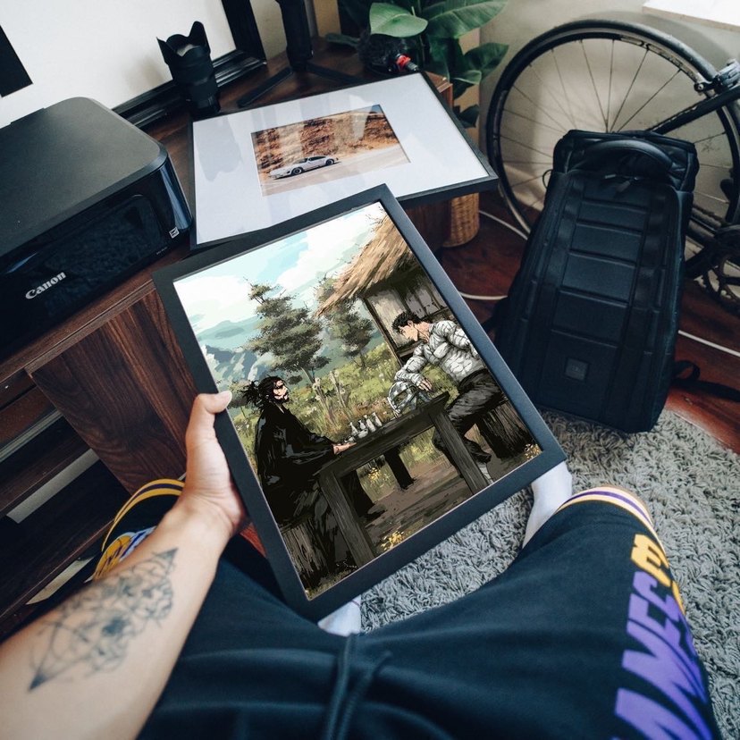 Berserk Guts ve Vagabond Miyamoto Musash - Görsel 2