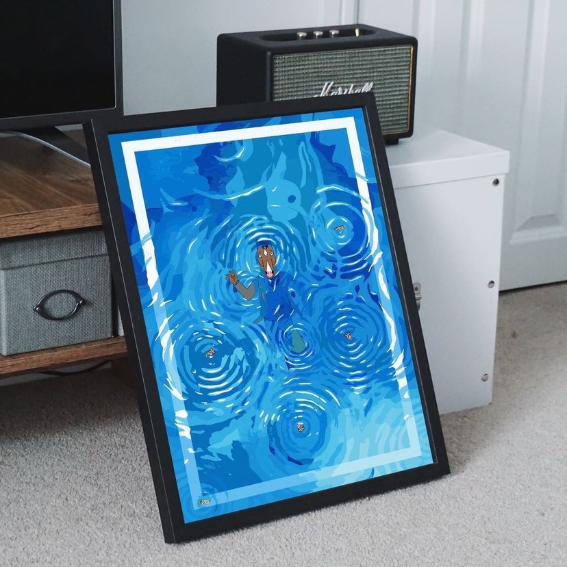 BoJack Horseman Yüzme Havuzu Tasarımı - Görsel 3