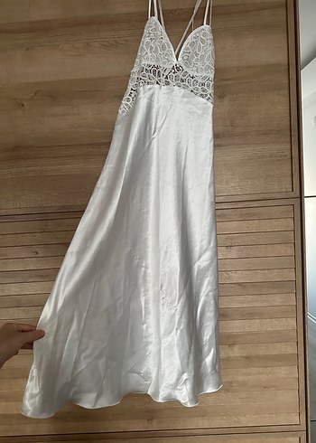 Beyaz Bohem A Kesim Uzun Gelcelik - Görsel 2