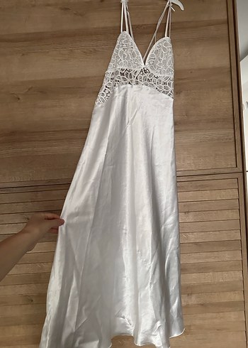 Beyaz Bohem A Kesim Uzun Gelcelik - Görsel 3